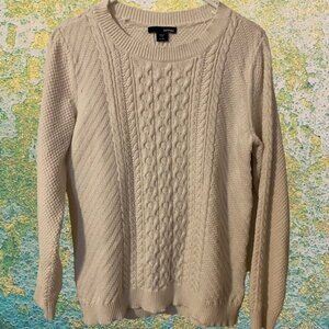 Basic Editions Cable Knit Sweater